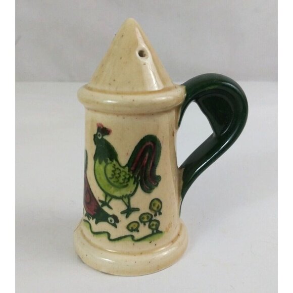 Metlox Pottery Poppy Trail Homestead Provincial 3.75" Salt & Pepper Shakers - Picture 8 of 14